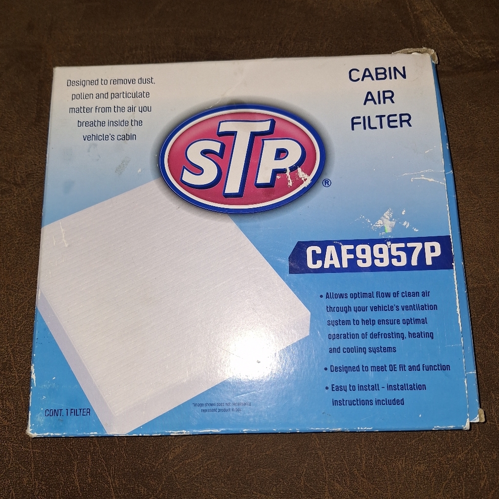 Cabin Air Filter - White